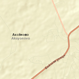 Martynovo Street Map