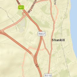 Shankill Street Map