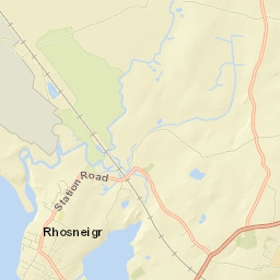 Rhosneigr Street Map