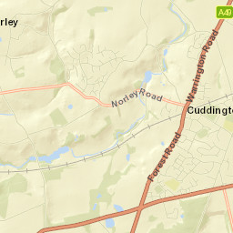 Cuddington Street Map