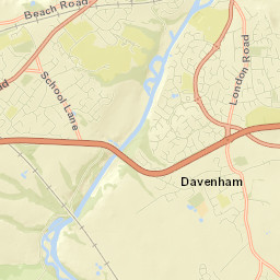 Kingsmead, Northwich, Cheshire West and Chester Street Map