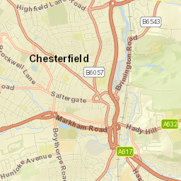 Chesterfield Street Map