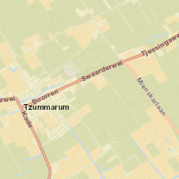 Tzummarum Street Map