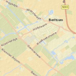 Berltsum Street Map