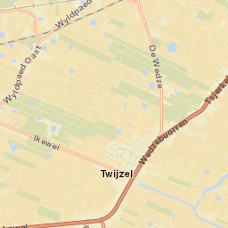 Twijzel Street Map