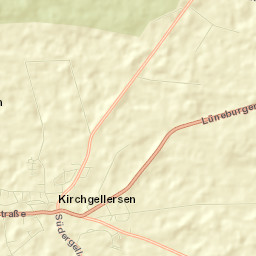 Kirchgellersen Street Map