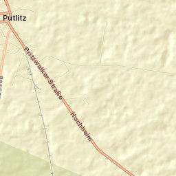 Putlitz Street Map