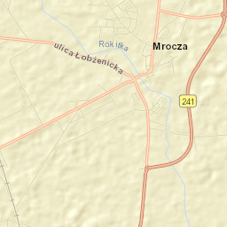 Mrocza Street Map