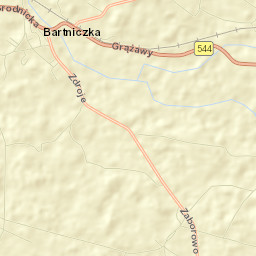 Bartniczka Street Map