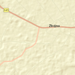 Zbójna Street Map