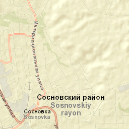 Sosnovka Street Map