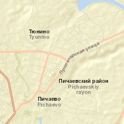 Pichayevo Street Map