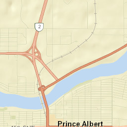 Prince Albert Street Map