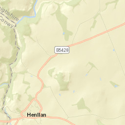 Cefn Berain, Pont Meirchion (SE-bound), Denbigh, Conwy LL16,  Street Map