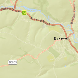 Bakewell Street Map