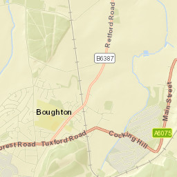 Boughton Street Map