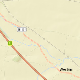 Great North Road, Tuxford, Newark Street Map