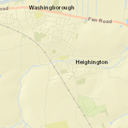 Heighington Street Map