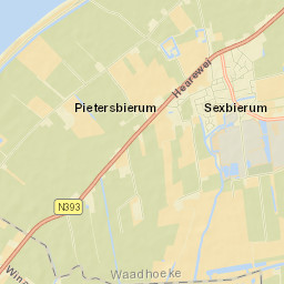 Sexbierum Street Map