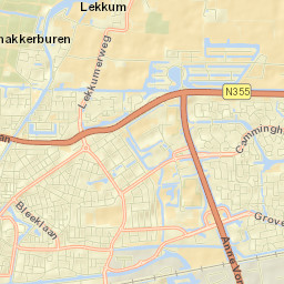 Leeuwarden Street Map
