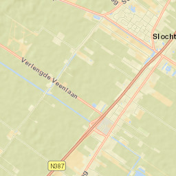 Slochteren Street Map
