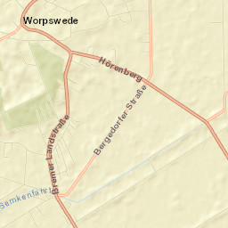 Worpswede Street Map