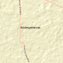 Südergellersen Street Map