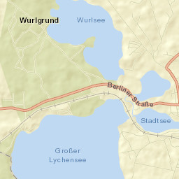 Lychen Street Map