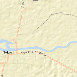 Tykocin Street Map