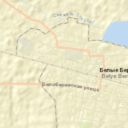 Belyye Berega Street Map