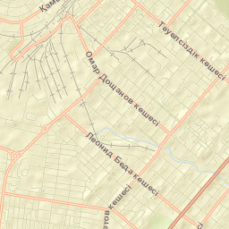 Kostanay Street Map
