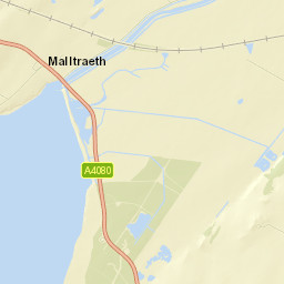 Bodwen, Trefdraeth, Bodorgan, Gwynedd Street Map