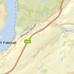 Y Felinheli Street Map