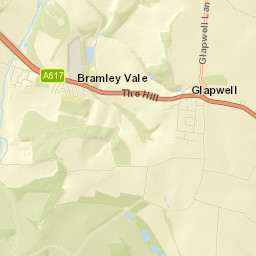 28 East Street, Chesterfield, Derbyshire S44 Street Map