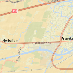 Waadhoeke Street Map