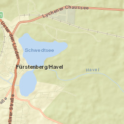 Fürstenberg Street Map