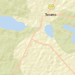 Tuczno Street Map