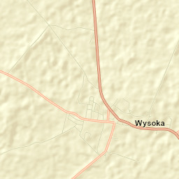 Wysoka Street Map