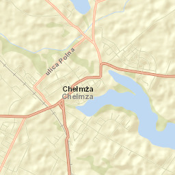 Chełmża Street Map