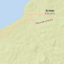 Khuzhir Street Map
