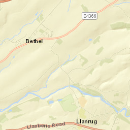 B4366, Caernarfon, Gwynedd LL55 3AS, UK Street Map