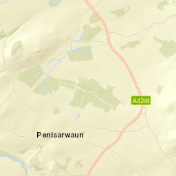 Deiniolen Street Map