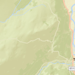 Wood Bank, Snowdonia National Park, Trefriw Street Map