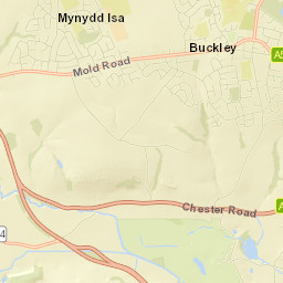 Buckley Street Map