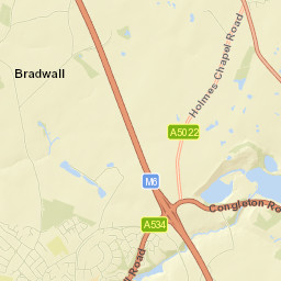 Cheshire East Street Map