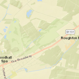 Woodhall Spa Street Map