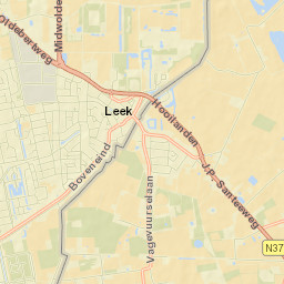 Leek Street Map