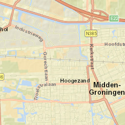 Hoogezand Street Map