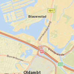 Gemeente Oldambt Street Map