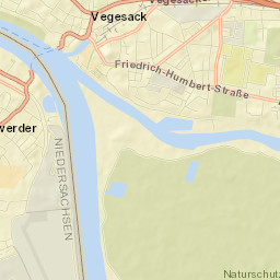 Vegesack Street Map